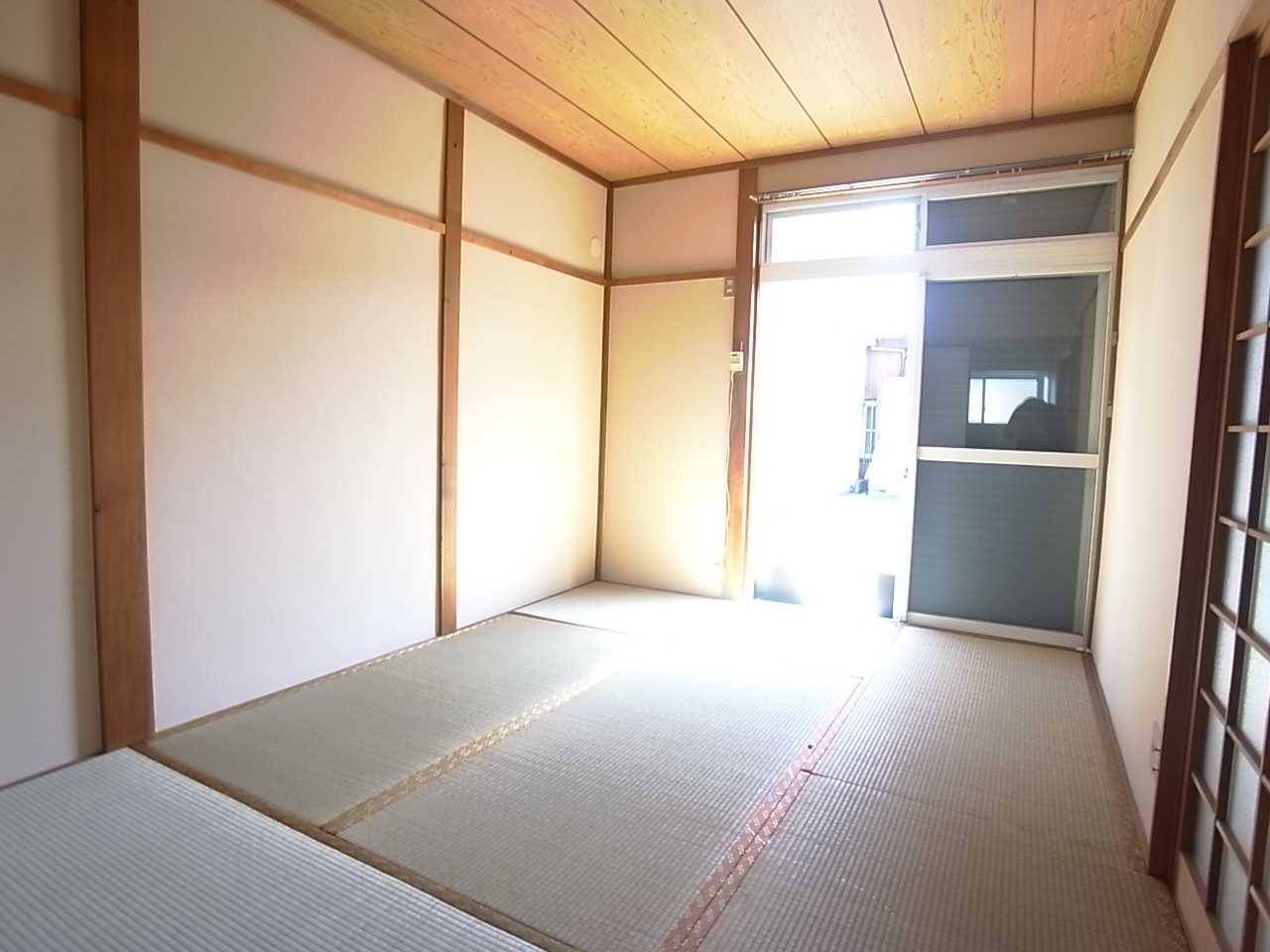 Living and room. It is a sunny Japanese-style