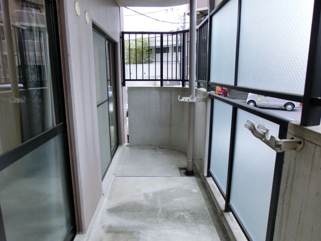 Balcony. Spread of veranda