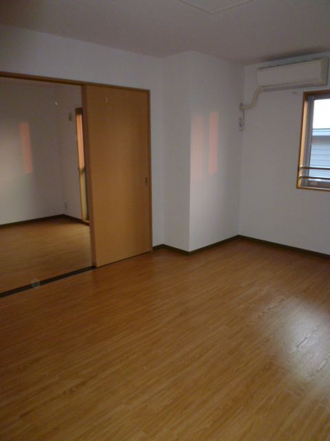 Living and room. Furthermore Spacious opened the sliding door.
