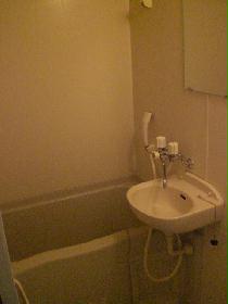 Bath. shower, Wash basin with ( ' `)