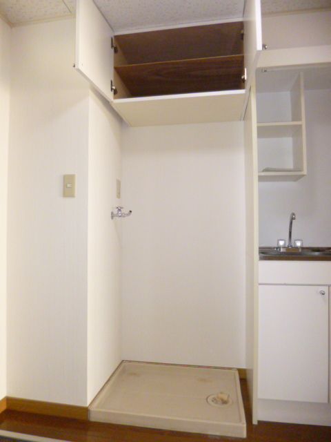 Other room space. It is with storage of washing machine Storage