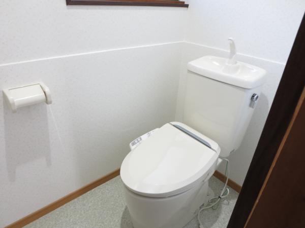Toilet. Summer and winter fresh washlet toilet
