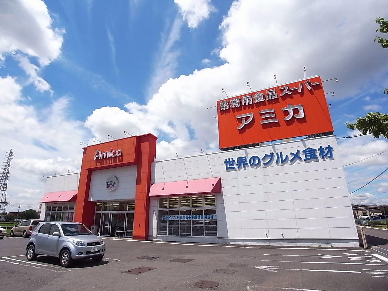 Supermarket. Amica Kakamigahara shop until the (super) 485m
