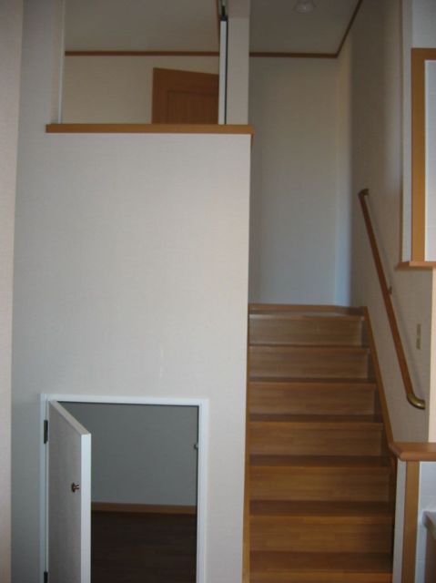 Other room space. Stairs