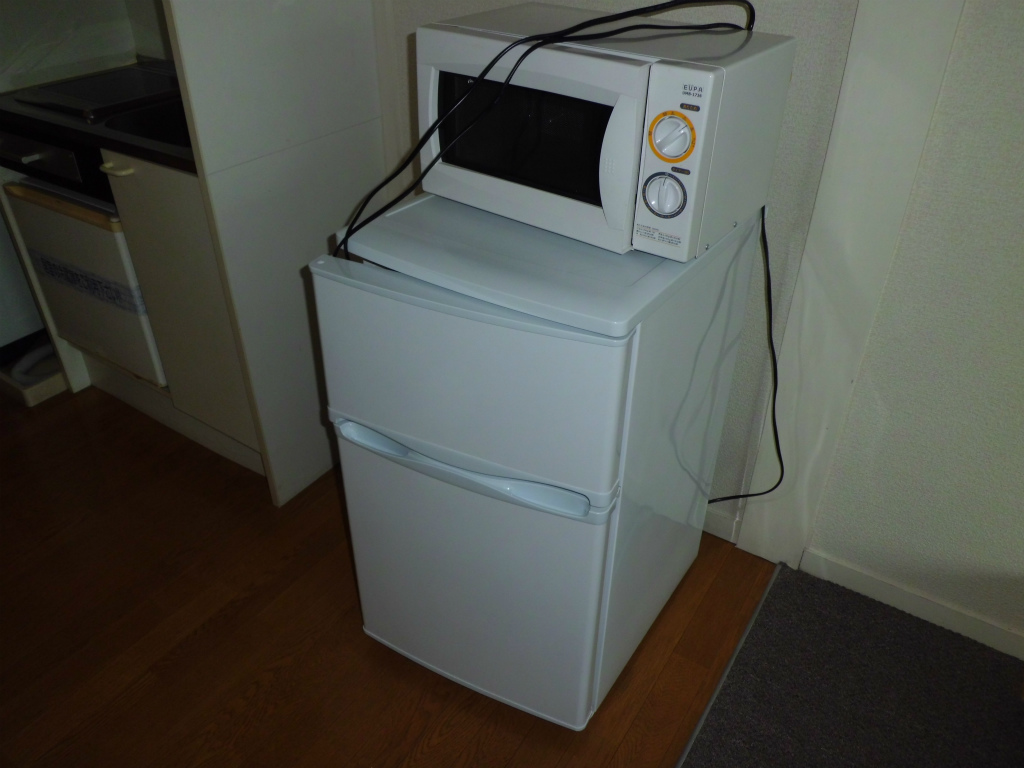 Other Equipment. Refrigerator and microwave