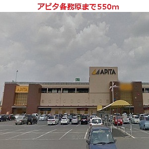 Shopping centre. Apita Kakamigahara until the (shopping center) 550m