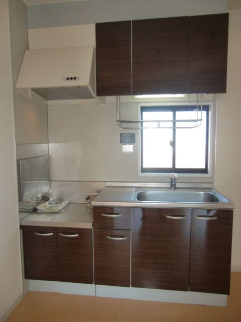 Kitchen. Muted colors of the kitchen