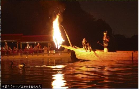 Other Environmental Photo. Ukai of the Kiso River