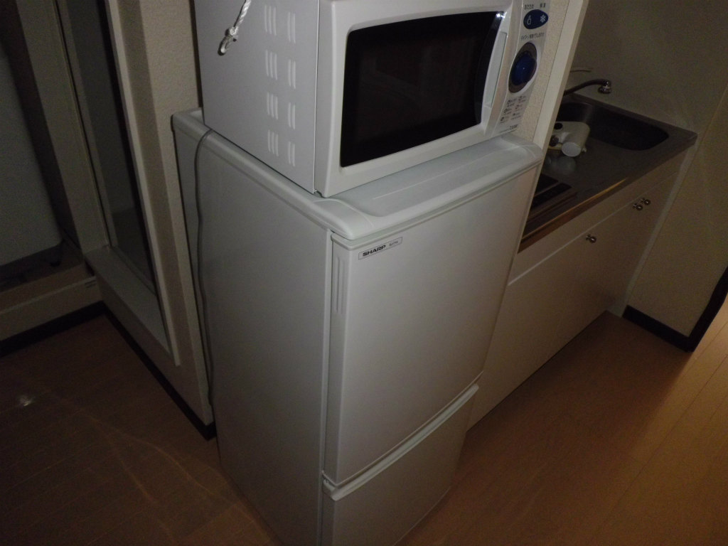 Other Equipment. Refrigerator and microwave. 