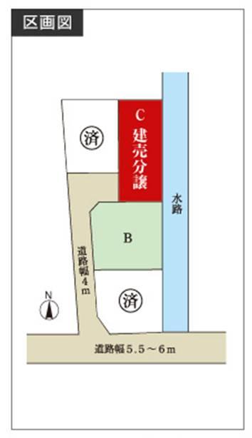 Compartment figure. Land price - compartment view