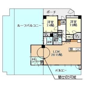Floor plan. 3LDK, Price 17.8 million yen, Occupied area 93.81 sq m