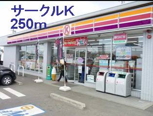 Convenience store. Circle 250m to K (convenience store)