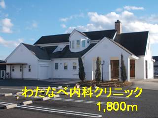 Hospital. Watanabe 1800m until the internal medicine clinic (hospital)