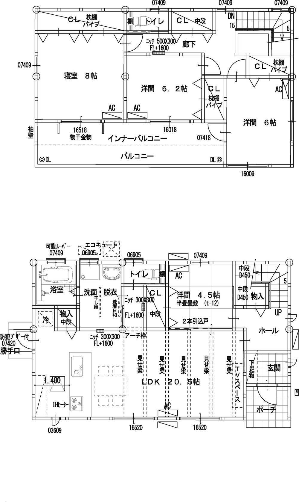 Floor plan. 22,200,000 yen, 4LDK, Land area 182.08 sq m , Building area 116.77 sq m