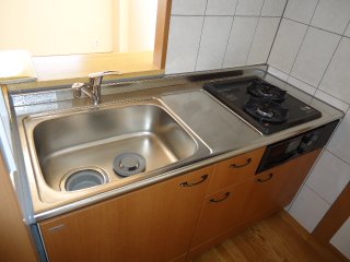 Kitchen. With stove