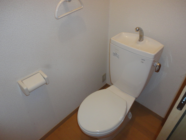Toilet. Shower toilet installation