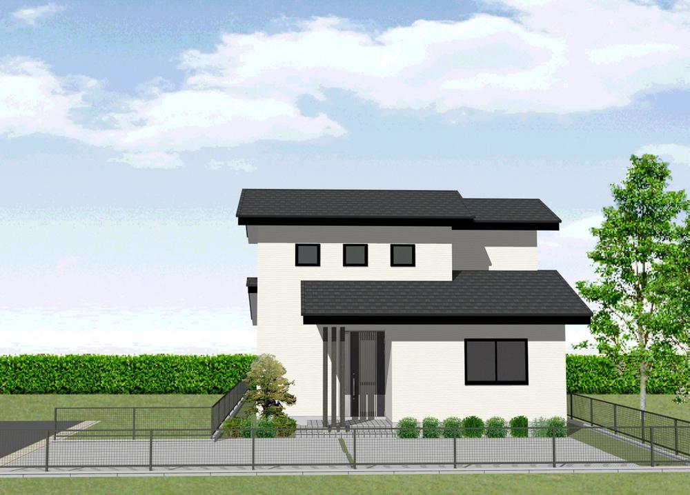 Building plan example (Perth ・ appearance). Building plan example (A No. land) Building price 15.5 million yen, Building area 110.13 sq m
