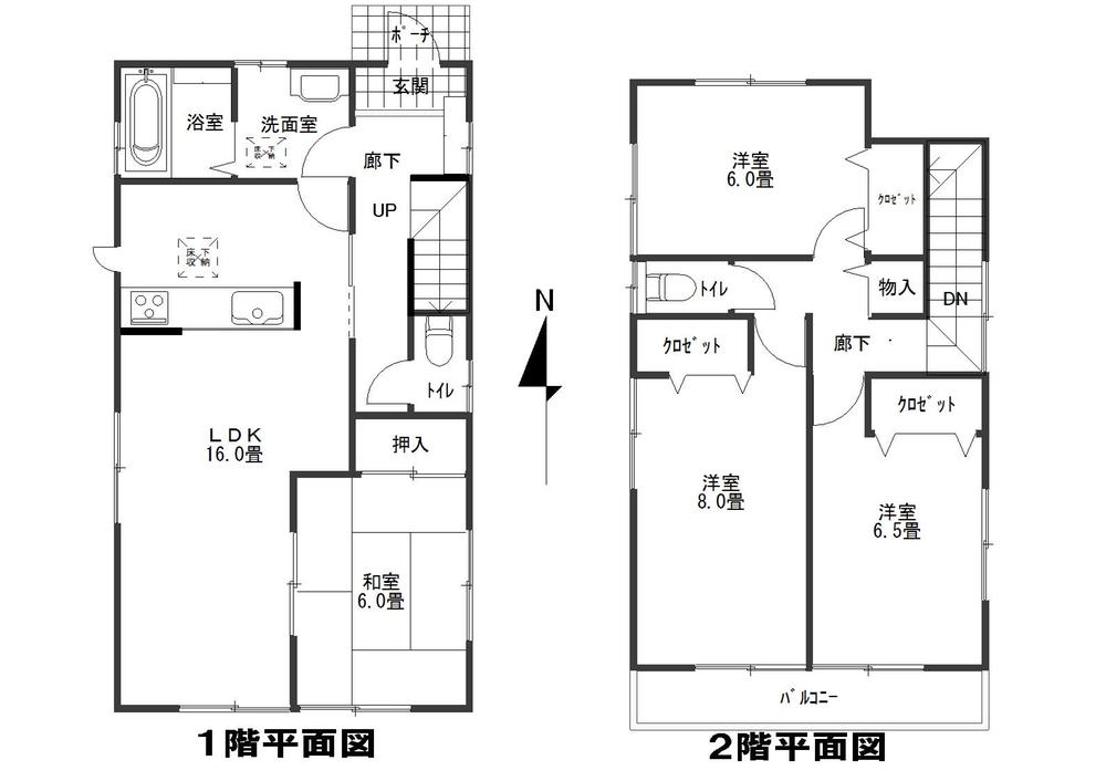 Floor plan. (1 Building), Price 20.8 million yen, 4LDK, Land area 179.23 sq m , Building area 102.68 sq m
