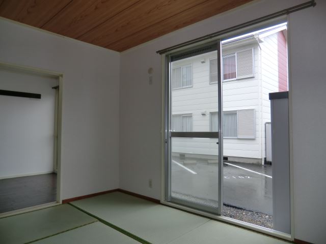 Living and room. Bright Japanese-style room. 