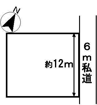 Compartment figure. Land price 4 million yen, Land area 221.1 sq m
