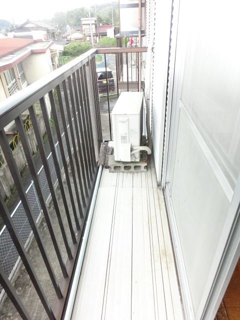 Balcony. Washing dry space