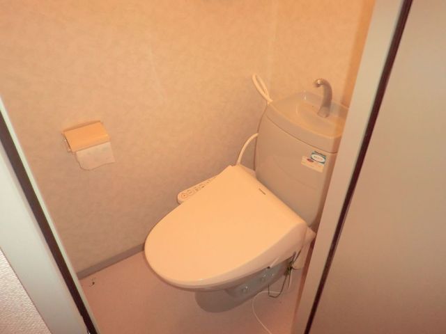 Toilet. It is comfortable every day in the shower with toilet.