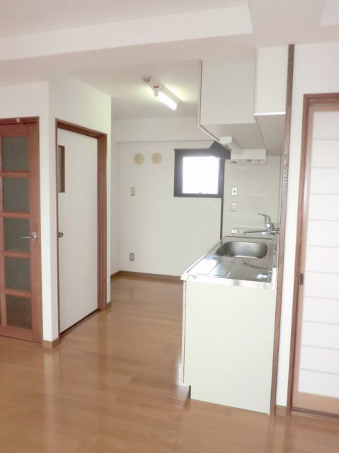 Kitchen. It is with a convenient window to ventilation during cooking