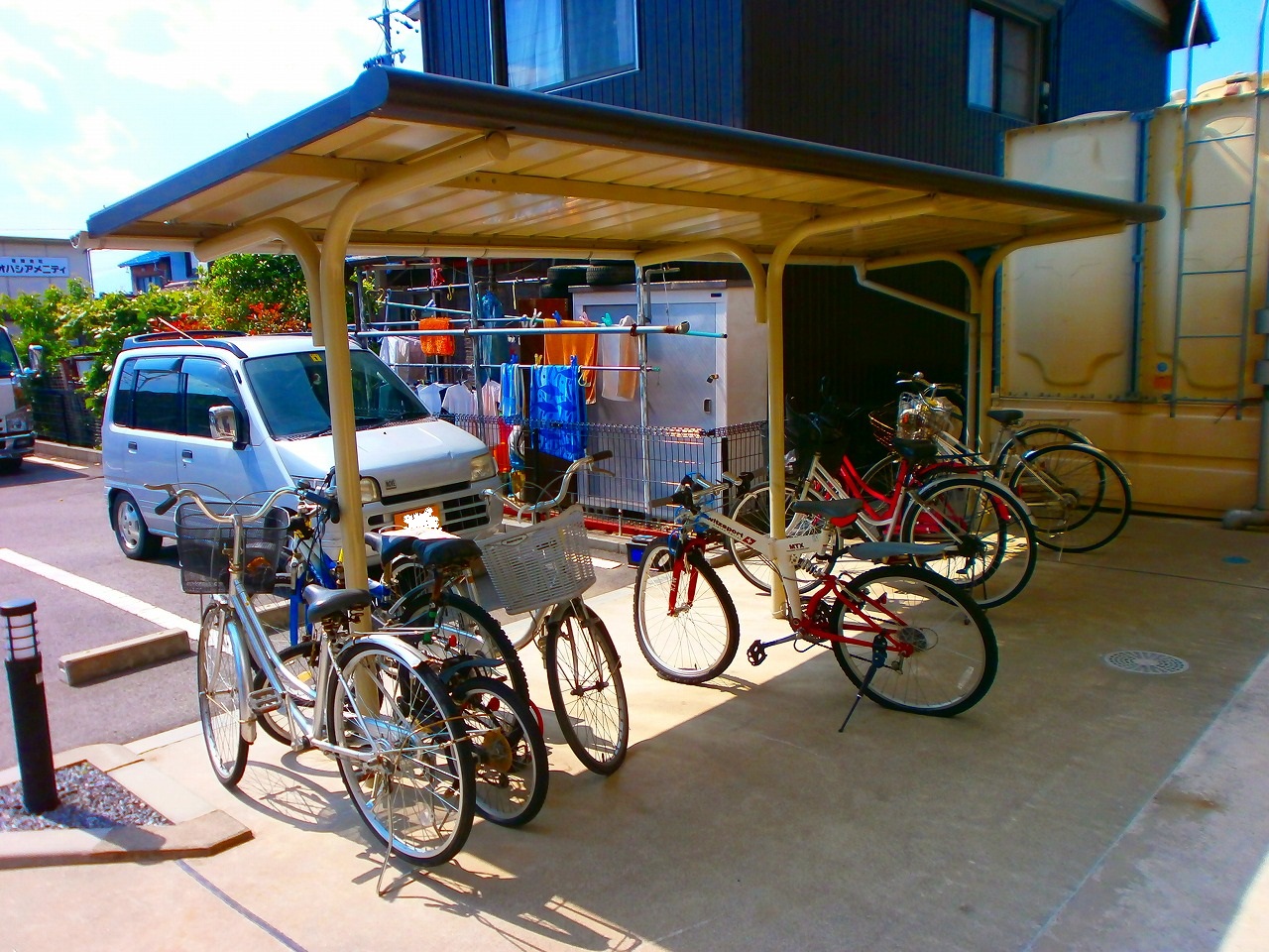 Other common areas. Also with Covered bicycle parking