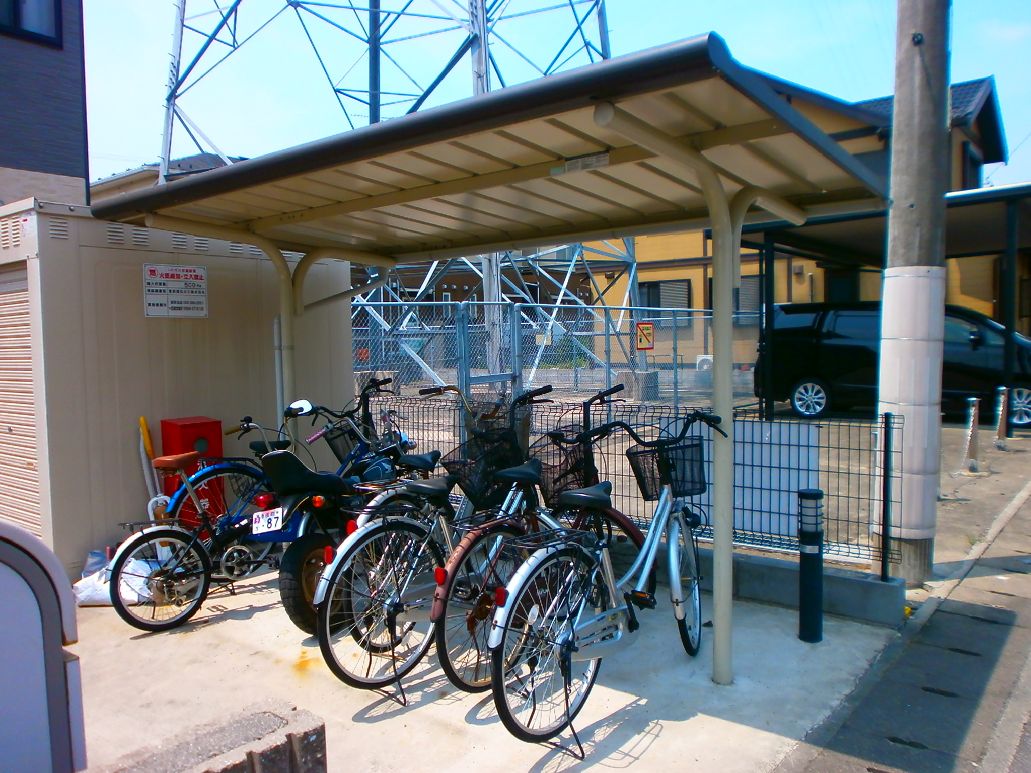 Other common areas. Also with covered bicycle parking