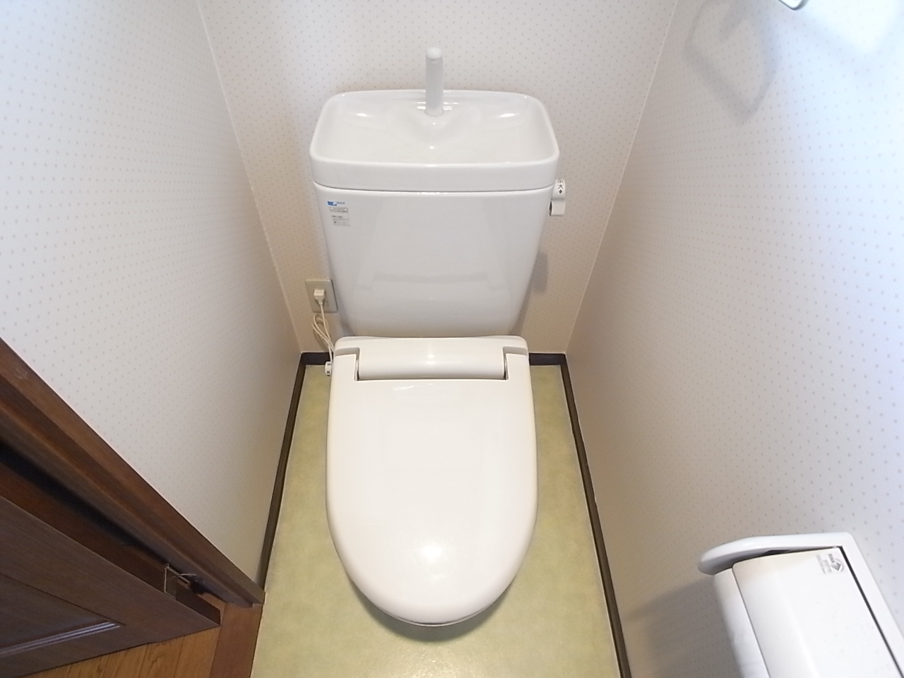 Toilet. A clean toilet