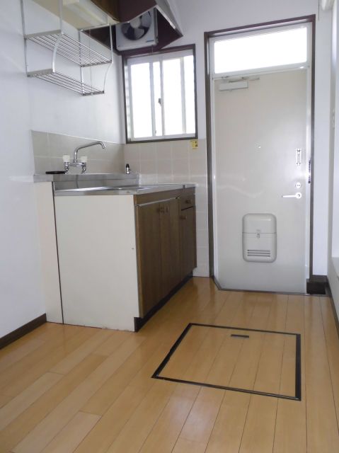 Kitchen. There is also a refrigerator space