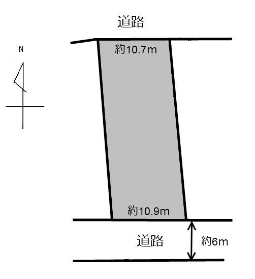 Compartment figure. Land price 13.1 million yen, Land area 360.93 sq m