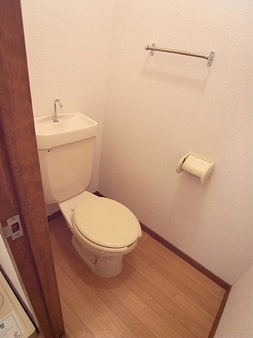 Toilet. This space is calm