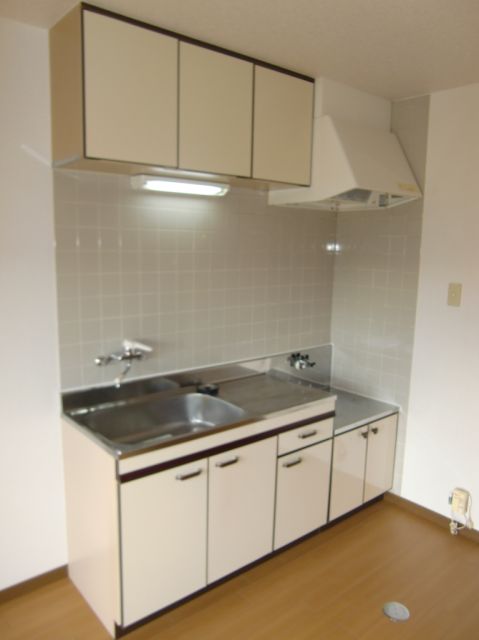 Kitchen. It is also comfortable cooking in the large kitchen