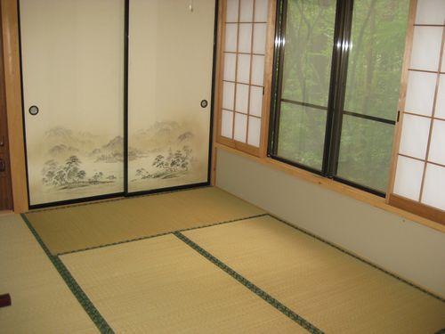Other introspection. The first floor of a Japanese-style room 6 tatami