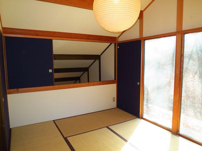 Non-living room. Overlooking Japanese-style living