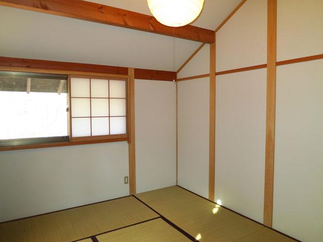 Non-living room. Second floor 6 Pledge Japanese-style room with a 3 Pledge of cupboard