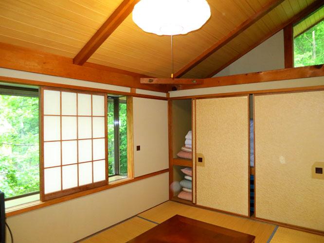 Other introspection. Atrium of the Japanese-style room