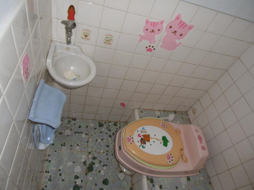 Toilet. Indoor shooting