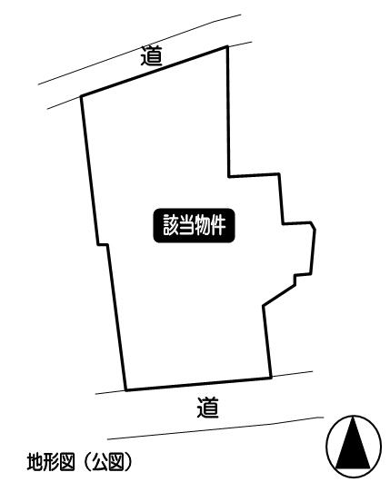 Compartment figure. Land price 39,800,000 yen, Land area 1,320.35 sq m topographic map