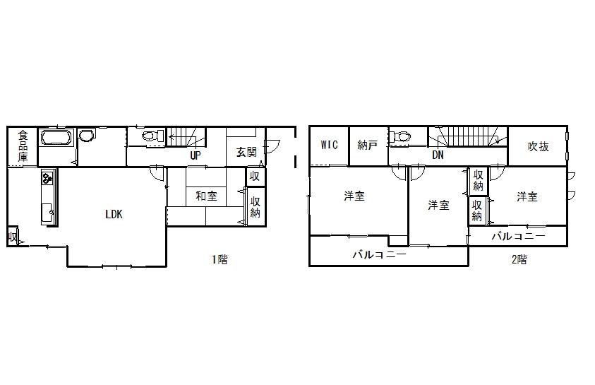 Floor plan. 19.9 million yen, 4LDK + 2S (storeroom), Land area 195.43 sq m , Building area 118.41 sq m floor plan
