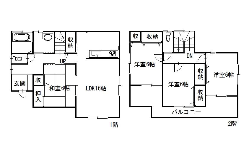Floor plan. 13.8 million yen, 4LDK, Land area 152.06 sq m , Building area 100 sq m floor plan