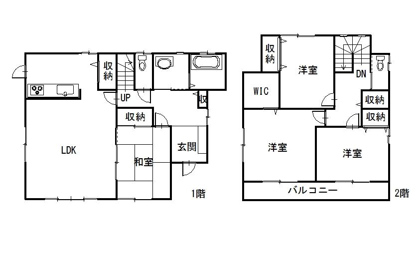 Floor plan. 17,990,000 yen, 4LDK + S (storeroom), Land area 199.47 sq m , Building area 115.1 sq m Floor Plan (Building 3) 17790000