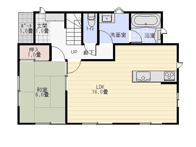 Floor plan. 19,800,000 yen, 4LDK + S (storeroom), Land area 176 sq m , Building area 101.65 sq m