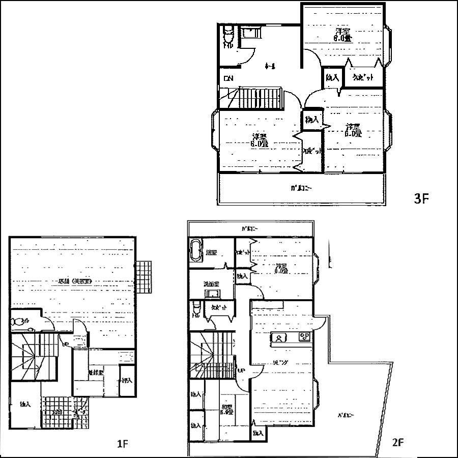 Floor plan. 23.8 million yen, 5LDK, Land area 220.23 sq m , Building area 211.98 sq m