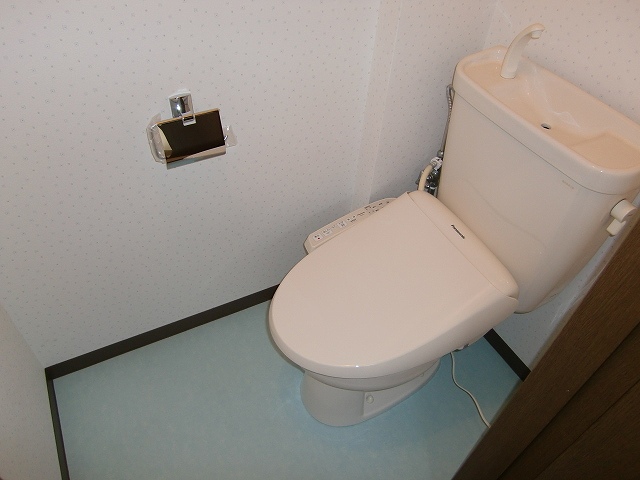 Toilet. With Washlet