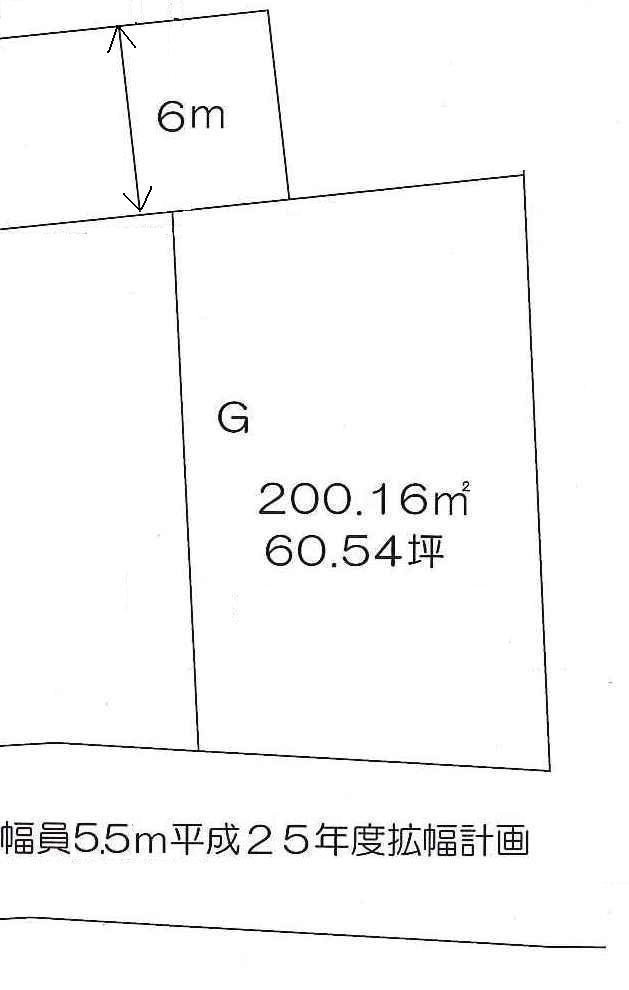 Compartment figure. Land price 10,890,000 yen, Land area 200.16 sq m compartment view