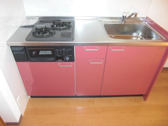 Kitchen. 2-burner stove with popular system Kitchen