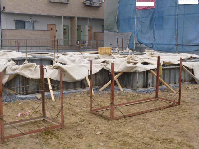 Local appearance photo. Local (mid-October 2013) Shooting It is the foundation stage. 