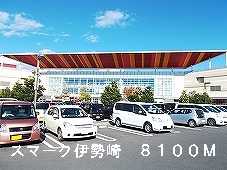 Shopping centre. Smirke Isesaki until the (shopping center) 8100m